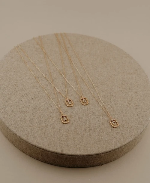 Collier initiale Octave